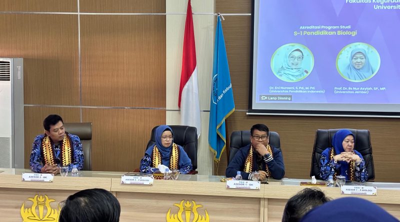 FKIP Universitas Lampung Terima Tim Asesor LAMDIK untuk Akreditasi Prodi Bimbingan dan Konseling serta Pendidikan Biologi