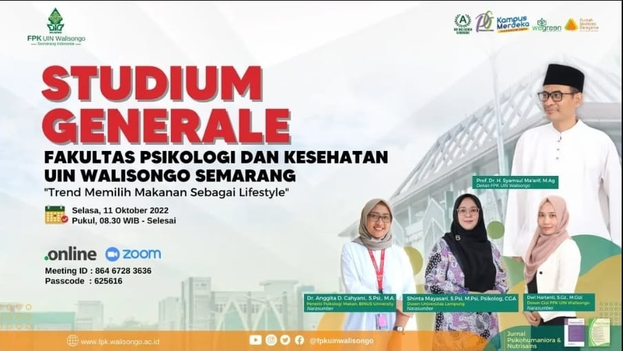 Dosen BK Unila Menjadi Narasumber Studium Generale di UIN Walisongo Semarang