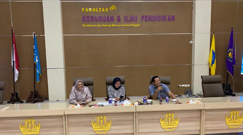 Pembukaan oleh Wakil Dekan 3 kegiatan workshop academic supervisor bagi dosen PA